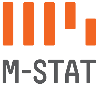 M-STAT logo
